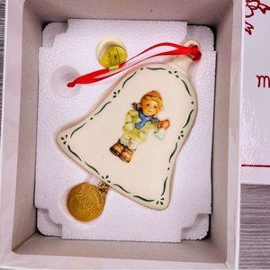 Hummel Christmas Tree Ornament Ring In The Season 2008 Danbury Mint collectable